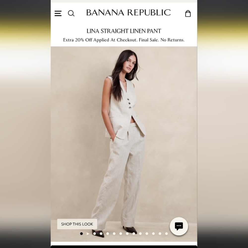 Banana Republic Lina Pant